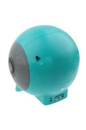 MÜZİK KUTUSU PANDA FM/USB/SD/MP3 RADYO STEREO SPEAKER MÜZİK KUTUSU MAVİ BS-04 - 4