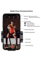 Apai Genie Tripod Hareket Algılayıcı Akıllı Selfie Video Takip Tripodu Robot Kameraman - 7