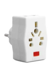 Universal - Türk Çevirici Akım Korumalı Priz S-Link Slx-W796 - 2