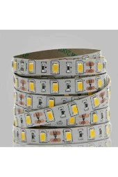 5630 ŞERİT LED DC 12V DOUBLE PCB 8 ÇİP SMD SİLİKONSUZ ŞERİT LED BEYAZ 5 METRE ŞERİT LED - 2