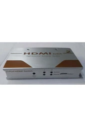 HDMI Switch 2Li Auto Kumandalı 1X2 V1.2 1080P HDMI Switch PCT MH21 thumbnail 1