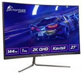 PERFORMAX GAMING 27 PERQHD27-C 144HZ 1MS QHD 2K (HDMI+DP) ADAPTIVE SYNC CURVED GAMING MONİTOR - 2