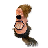 Light Pink Flower Pocket Kapşonlu Sweat by Kemique Köpek Kazağı - 1