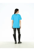 Mavi Baskılı T Shirt - 5