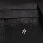 Jacquline Siyah Mat Bendis Deri Kadın Çapraz Çanta thumbnail 4