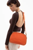 Benetton Turuncu Nano Kadın Geniş Kol Çantası BNT 1590 thumbnail 2