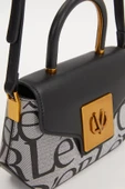 Levidor Siyah Lisans Baskılı Kadın Casual El Çantası thumbnail 4