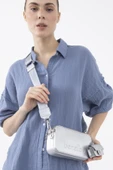 Benetton Gümüş Melissa Kadın Çapraz Çanta BNT 1448 thumbnail 3