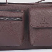 Jacquline Kahverengi Uokrea Deri Kadın Çapraz Çanta thumbnail 2