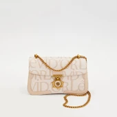 Levidor Krem Zincir Askılı Premium Kadın Çapraz Çanta thumbnail 1