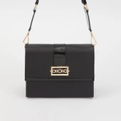 Levidor Siyah Zincir Toka Detaylı Kadın Omuz Çantası thumbnail 1