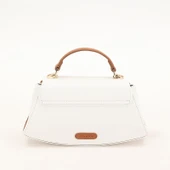 Levidor Beyaz Camel Oval Kadın El Çantası thumbnail 2