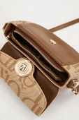 Levidor Taba Lisans Baskılı Çift Askılı Kadın Casual Çanta thumbnail 5