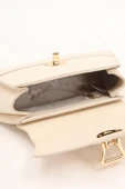 Levidor Krem Oval Kadın El Çantası thumbnail 5