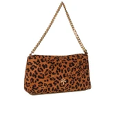 Jacquline Taba Phusis N Kadın Nubuk Leopar Çapraz Çanta thumbnail 1