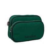 Benetton Yeşil Nano Düz Desen Kadın Çapraz Çanta BNT 1599 thumbnail 1