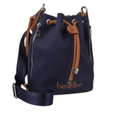 Benetton Lacivert Nano Kadın Kol Çantası BNT 1595 - 1