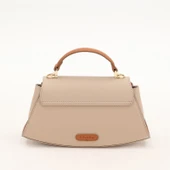 Levidor Vizon Camel Oval Kadın El Çantası thumbnail 2