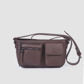 Jacquline Kahverengi Uokrea Deri Kadın Çapraz Çanta thumbnail 1