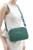 Benetton Yeşil Nano Düz Desen Kadın Çapraz Çanta BNT 1599 thumbnail 3