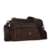 Jacquline Kahverengi Bendis Deri Kadın Çapraz Çanta thumbnail 1