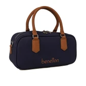 Benetton Lacivert Geniş Kadın Çapraz Nano Çanta BNT 1621 thumbnail 1