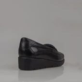 M2S Siyah Ultra Hafif Hakiki Deri Kadın Anne Ayakkabısı thumbnail 4