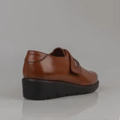 M2S Taba Ultra Hafif Hakiki Deri Kadın Comfort Ayakkabı - 4