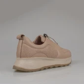 Trend Adımlar Vizon Kadın Hakiki Deri Lastikli Ortopedik Ayakkabı thumbnail 4