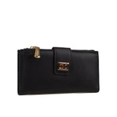 Levidor Siyah Düz Kemerli Kadın Cüzdan thumbnail 1