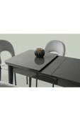 Rüzgar Hg Masa, Clarus Sandalye, Koyu Gri, 100x60 thumbnail 4