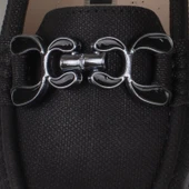 Trend Adımlar Siyah Comfort Denim Kadın Düz Babet thumbnail 4