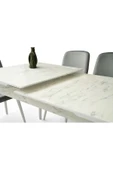 Rüzgar Hg Masa, Flora Sandalye, Marmo, 160x90 thumbnail 3