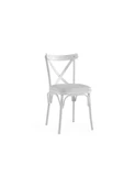BAHAR ÇAPRAZ SANDALYE, BEYAZ thumbnail 2