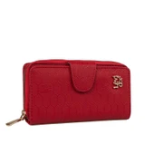 Levidor Kırmızı Kapaklı Kadın Monogram Cüzdan thumbnail 1