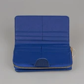 Levidor Saks Mavi Kapaklı Kadın Monogram Cüzdan thumbnail 3