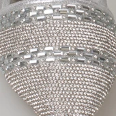 Trend Adımlar Gümüş Çizgi Taş İşlemeli Kadın Babet thumbnail 3