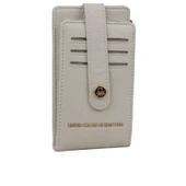 Benetton Bej Kadın Sofline Deri Kartlık BNT 1249 thumbnail 1