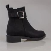 Trend Adımlar Siyah Kemerli Casual Kadın Chelsea Bot thumbnail 4