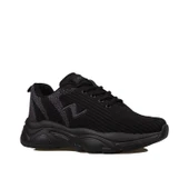 M2S Siyah Adel Kadın Ultra Esnek Hafif Sneaker thumbnail 1