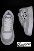 Tayger Beyaz Kalın Taban Unisex Nubuk Deri Sneaker thumbnail 5