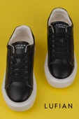 Lufian Siyah Amy Hakiki Deri Kadın Sneaker thumbnail 5