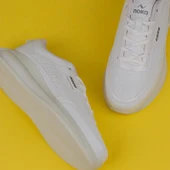 M2S Beyaz Want Erkek Havalı Taban Sneaker thumbnail 4