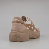 Tayger Bej Kalın Taban Kadın Sneaker - 4