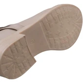 Trend Adımlar Krem Suni Deri Ferro Kadın Casual Bot thumbnail 5