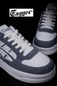 Tayger Mavi Kalın Taban Unisex Nubuk Deri Sneaker thumbnail 6