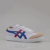 Tayger Saks Mavi Hakiki Deri Unisex Sneaker thumbnail 2
