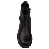 Trend Adımlar Siyah Hakiki Deri Unisex Bot thumbnail 4