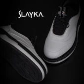 Slayka Beyaz Lastik Boğazlı Köpük Taban Erkek Günlük Ayakkabı thumbnail 4