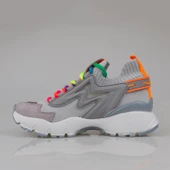 Trend Adımlar Gri Kadın Renkli Lastik Boğazlı Hafif Dolgu Sneaker thumbnail 3